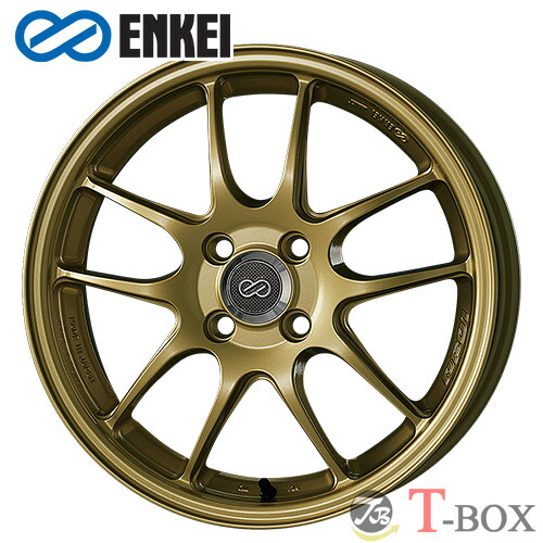 4本セット価格 18インチ 8.5J 5/114.3 ENKEI エンケイ PerformanceLine PF01 パフォーマンスライン PF01 ゴールド (G)