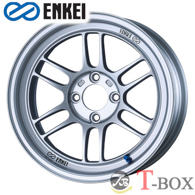 【4/10(金)ポイント最大26倍以上！】 単品1本価格 15インチ 8.0J 4/100 ENKEI エンケイ Racing RPF1RS レーシング RPF1RS シルバー (S)