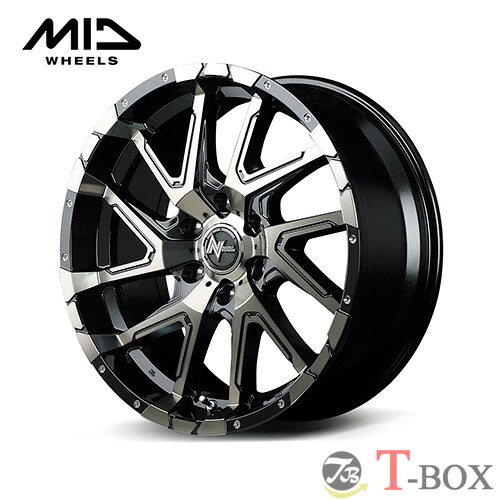4本セット価格 16インチ 7.0J 5/114.3 MARUKA マルカ NITRO POWER DERINGER ナイトロパワー デリンジャー ブラックメタリックポリッシュ/ブラッククリア/フランジピアスドリルド (BMPBC)