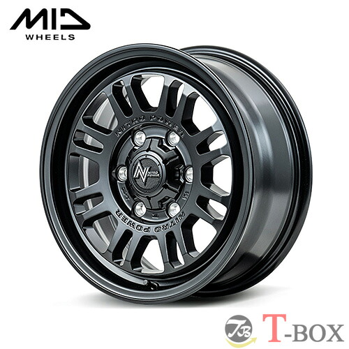 4本セット価格 16インチ 6.5J 6/139.7 MARUKA マルカ NITRO POWER M16 ASSAULT ナイトロパワー M16 アサルト セミグロスブラック (SB)