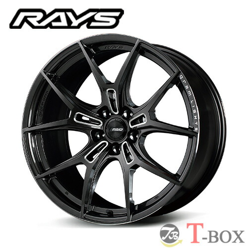 楽天市場】4本セット価格 19インチ 8.0J 5/114.3 RAYS レイズ