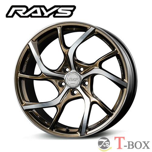 楽天市場】4本セット価格 19インチ 7.0J 5/114.3 RAYS レイズ VMF C-01 