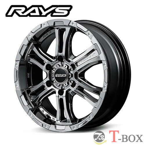 【2026/新製品】 4本セット価格 17インチ 6.5J 6/139.7 RAYS レイズ TEAM DAYTONA FDX-AG チームデイトナ FDX-AG レイズブラックメタルコート (SNL)
