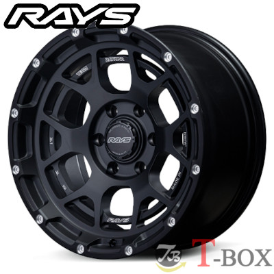 4本セット価格 18インチ 9.0J 6/139.7 RAYS レイズ TEAM DAYTONA M6 チームデイトナ M6 マットブラック (BPL)