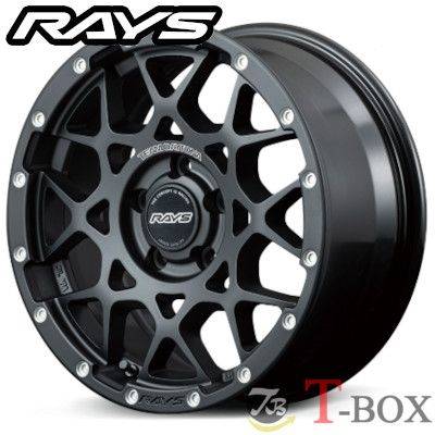 4本セット価格 16インチ 6.0J 5/139.7 RAYS レイズ TEAM DAYTONA M8 チームデイトナ M8 マットブラック (N2)