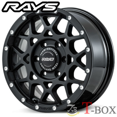 単品1本価格 20インチ 9.0J 6/139.7 RAYS レイズ TEAM DAYTONA M8 チームデイトナ M8 マットブラック (N2) ｜T-BOX Auto Parts