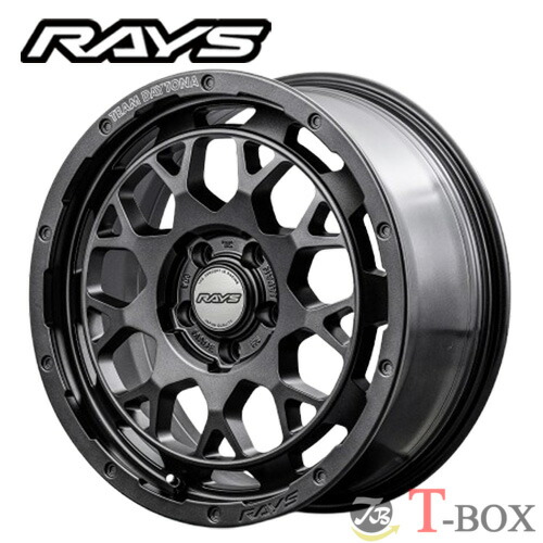 【4/10(金)ポイント最大26倍以上！】 単品1本価格 16インチ 7.0J 5/114.3 RAYS レイズ TEAM DAYTONA M9+ SPEC-M チームデイトナ M9+ SPEC-M セミグロススーパーダークガンメタ (AOJ)