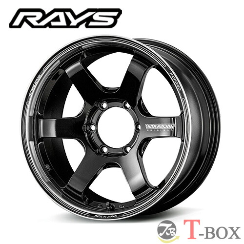 4本セット価格 17インチ 6.5J 6/139.7 RAYS レイズ VOLK RACING TE37SB tourer ボルクレーシング TE37SB ツアラー ブラック/リムDC (BD)