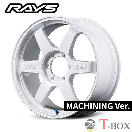 単品1本価格 20インチ 8.5J 6/139.7 RAYS レイズ VOLK RACING TE37 ultra LARGE P.C.D. 30TH MACHINING Ver. ボルクレーシング TE37 ウルトラ ラージP.C.D. 30TH マシニング Ver ホワイト (WH)