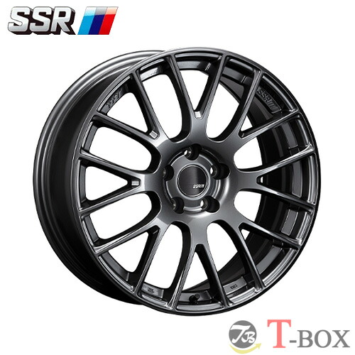 単品1本価格 19インチ 8.5J 5/114.3 SSR SSR GT V04 ジーティー ブイゼロフォー メタリックグレー (MGR)
