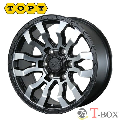 【4/10(金)ポイント最大26倍以上！】 単品1本価格 15インチ 4.5J 4/100 TOPY トピー VABRO RR-01 ヴァブロ アールアールゼロワン マットクリアポリッシュ (MC)