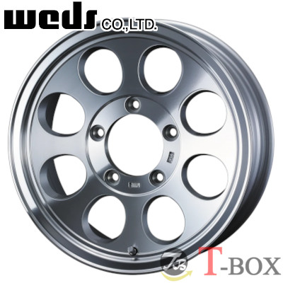 4本セット価格 16インチ 7.0J 5/114.3 WEDS ウェッズ JIMLINE TYPE2 ジムライン タイプツー ポリッシュ (POLISH) ｜T-BOX Auto Parts