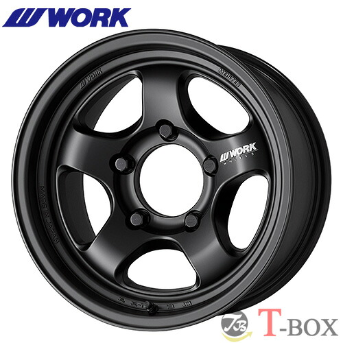 単品1本価格 16インチ 5.5J 5/139.7 WORK ワーク MEISTER S1 1PIECE SUV マイスター エスワン ワンピース エスユーブイ マットブラック (MBL)