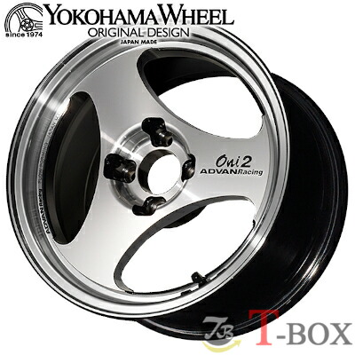 単品1本価格 15インチ 8.0J 4/100 YOKOHAMA WHEEL ヨコハマホイール ADVAN Racing Oni 2 for Japanese Cars アドバンレーシング オニ ツー 国産車用 マシニング&ダイヤモンドカット (MDC)