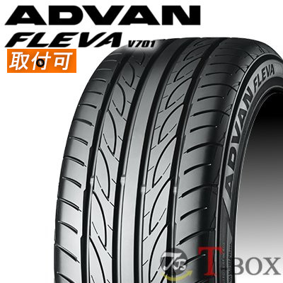 【タイヤ交換対象】正規品 単品1本価格 205/55R17 91V YOKOHAMA ヨコハマ サマータイヤ ADVAN FLEVA V701 |T-BOX Auto Parts