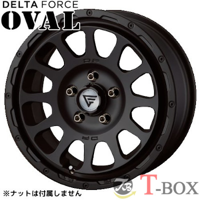 デルタフォース オーバル 17x7J PCD114.3 美品 Amazon | DELTA FORCE OVAL（デルタフォース オーバル）17X7.0J