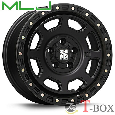 4本セット価格 17インチ 8.0J 5/114.3 MLJ エムエルジェイ XTREME-J XJ07 エクストリームジェイ 4X4 SUV デリカD5