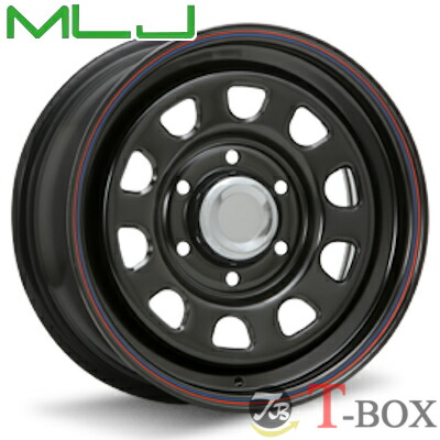 4本セット価格 16インチ 6.5J 6/139.7 MLJ エムエルジェイ DAYTONA SS デイトナSS スチール製２ピースホイール E26系 NV350 キャラバン(標準・ワイドボディ) / E25キャラバン