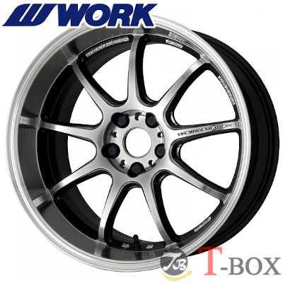 K様送料込　WORK D9R PCD100 5穴 バリ溝 225/40R18 WORK EMOTION D9R｜製品情報｜株式会社ワーク