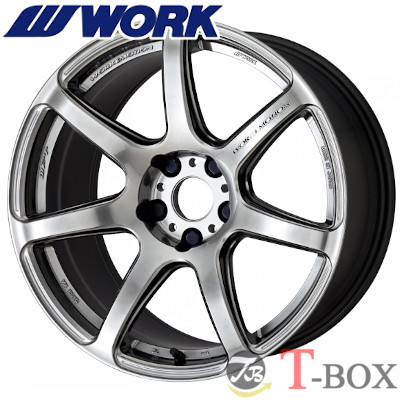 【楽天市場】単品1本価格 WORK EMOTION T7R 18inch 8.5J PCD 