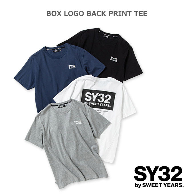 楽天市場】SY32 by SWEET YEARS EMBOSS BOX LOGO ZIP POLO エンボス