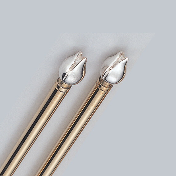 楽天市場】【茶器/茶道具 炭道具】 飾火箸（飾り火箸） 桐の実頭 南僚