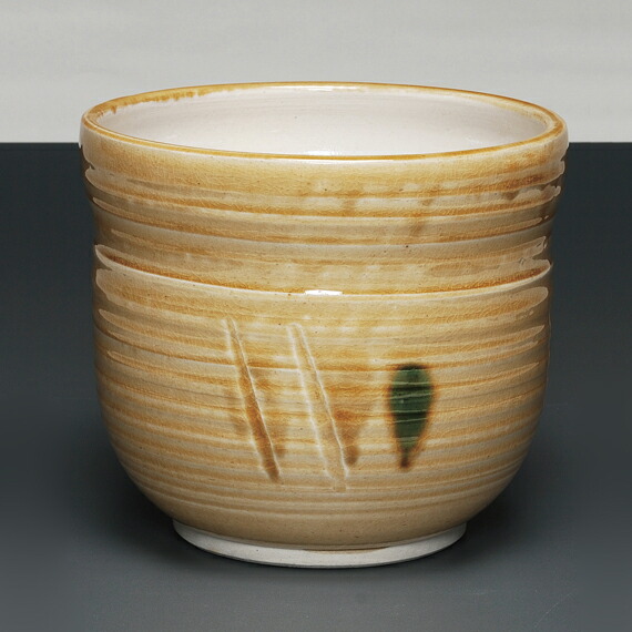 楽天市場】【茶器/茶道具 水屋道具】 水屋瓶 小 黄瀬戸焼き又は織部