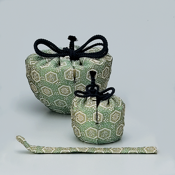 楽天市場】【茶器/茶道具 仕服（仕覆）/へだて】 正絹 相生袋＆へだて