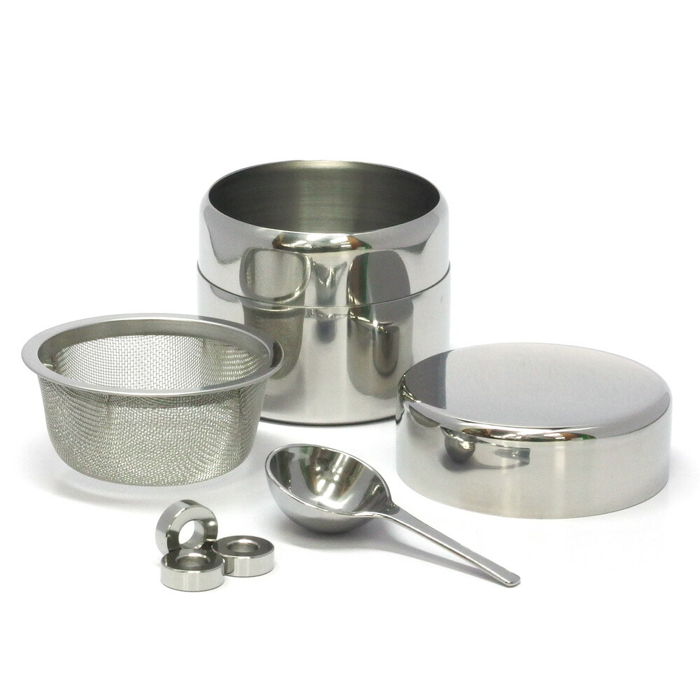 茶篩缶2点(茶会用) 茶道具 抹茶ふるい 近藤さんの茶篩缶 茶会用 【 大サイズ 】