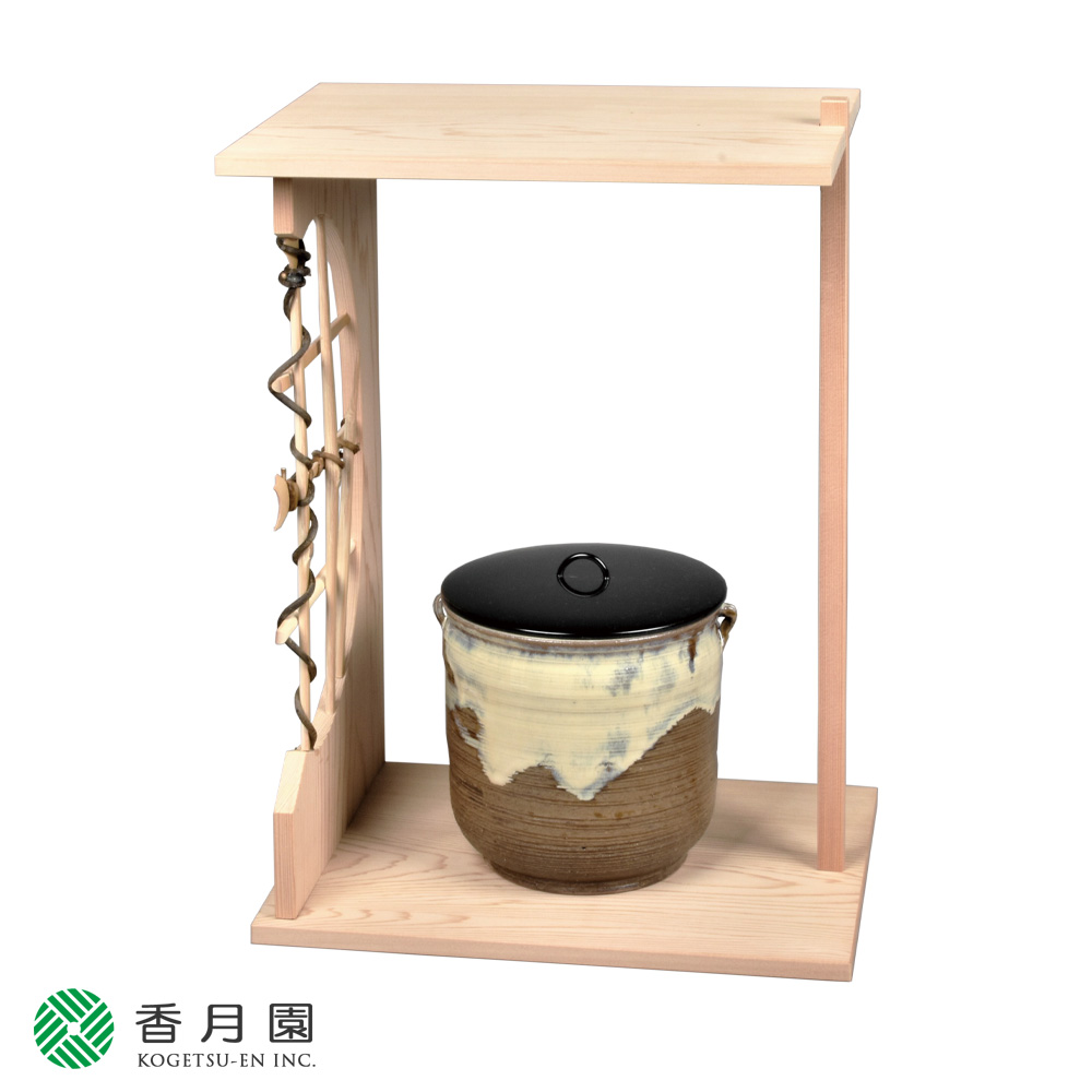 未使用品 ほぼ未使用 茶道具 淡々斎好 溜精棚 元箱 ecommerceday.do