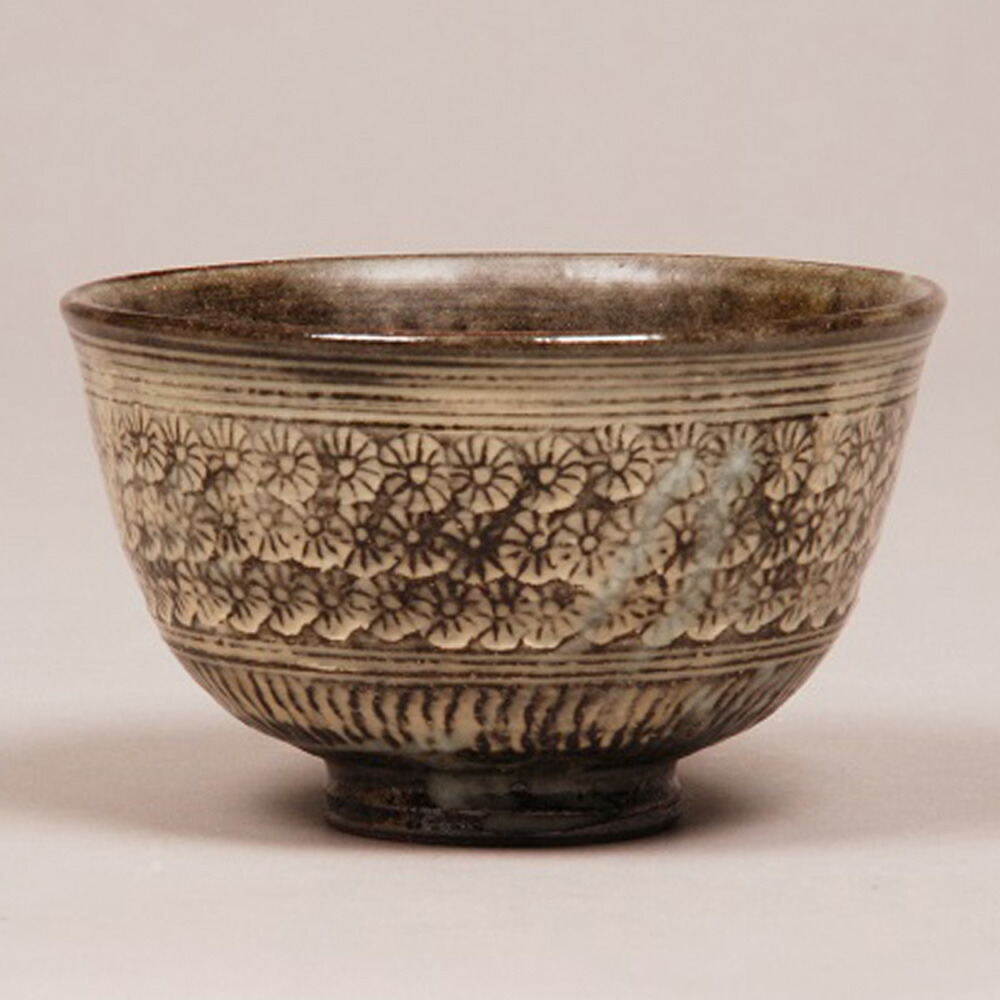 Ｓ９０３　茶碗　『黒楽茶碗』『宮田文一』　共箱　抹茶碗　茶道具 S903茶碗『黒楽茶碗』『宮田文一』共箱抹茶碗茶道具