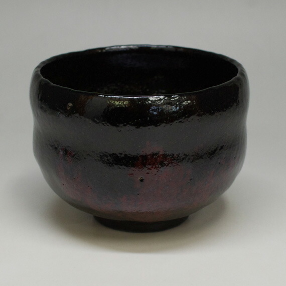 Ｐ７２７　茶碗　『静楽造』『のんこう写　稲妻』『黒楽茶碗』　抹茶碗　共箱　茶道具 P727 茶碗 『静楽造』『のんこう写 稲妻』『黒楽茶碗』 抹茶