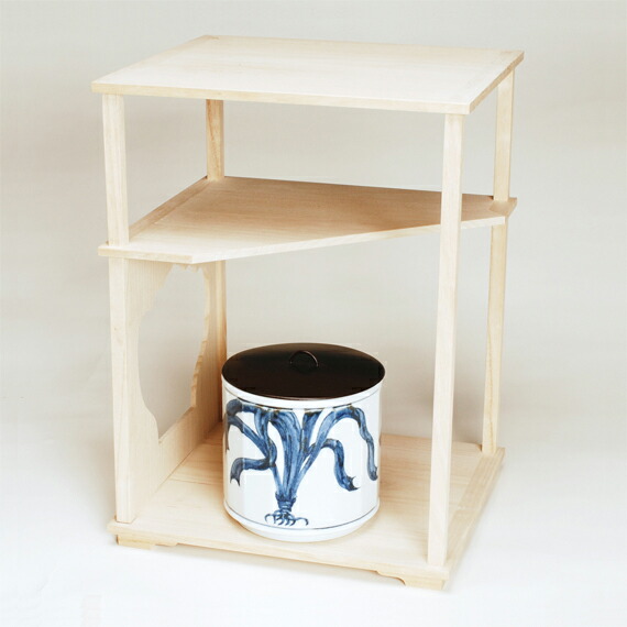 【茶道具】仙翁棚　組み立て式　茶棚　棚507 楽天市場】【茶道具 / 棚】 仙翁棚 (せんおうたな) 溜 中村宗悦