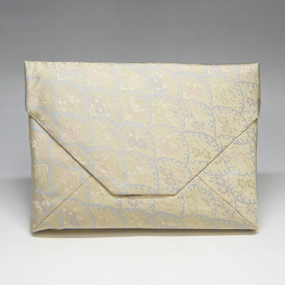 【数寄屋袋 22 麻　宍（しし）】麻　箱なし 数寄屋袋 22 麻 宍（しし）】麻 箱なし