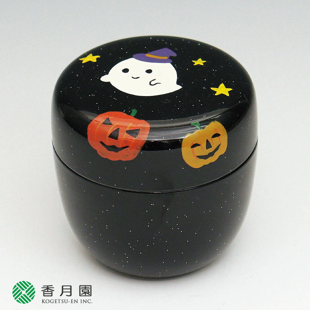 山5✨お買い得✨まとめ売り　5個セット【茶道具】真塗棗　箱無し★送料込★ 茶道具 棗 中棗 黒塗 遠山蒔絵 樹脂製 化粧箱 : 新古茶道具