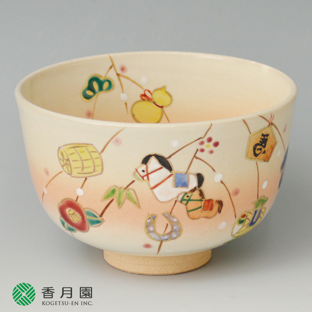 楽天市場】【茶器/茶道具 抹茶茶碗】 御本手 春の節句 耕寅窯 （扇面