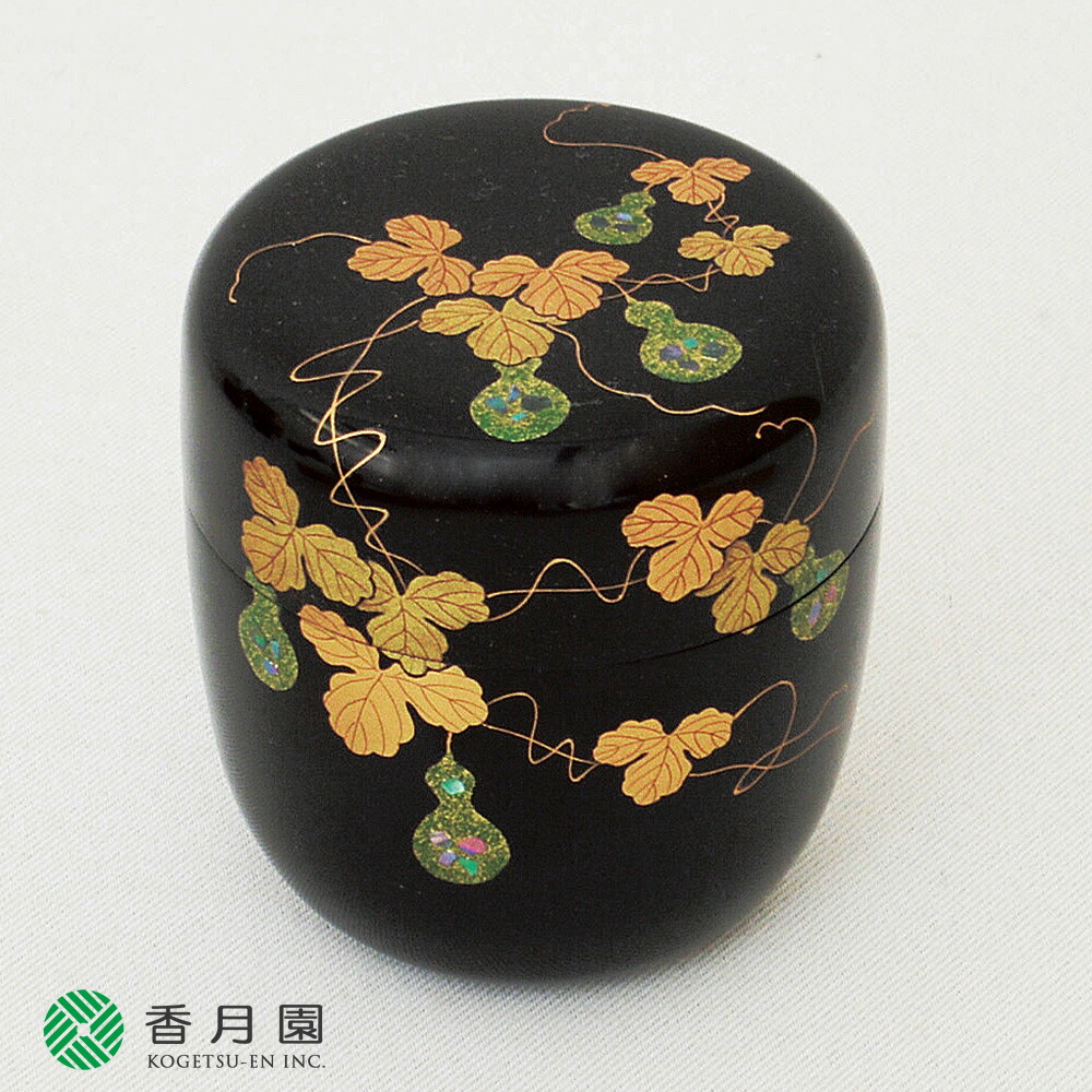 茶道具　加賀蒔絵　中村恭蔵作　四君子蒔絵　中棗　紫野　山口萬拙極め箱　V7913 楽天市場】加賀蒔絵 中村孝也長棗 「 春野 」 桐箱入【漆器