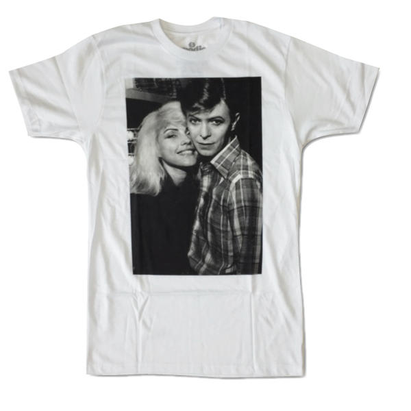 【楽天市場】ロックTシャツ バンドTシャツ David Bowie デビッド・ボウイ デビー・ハリー 2ショット フォトTシャツ バンドT
