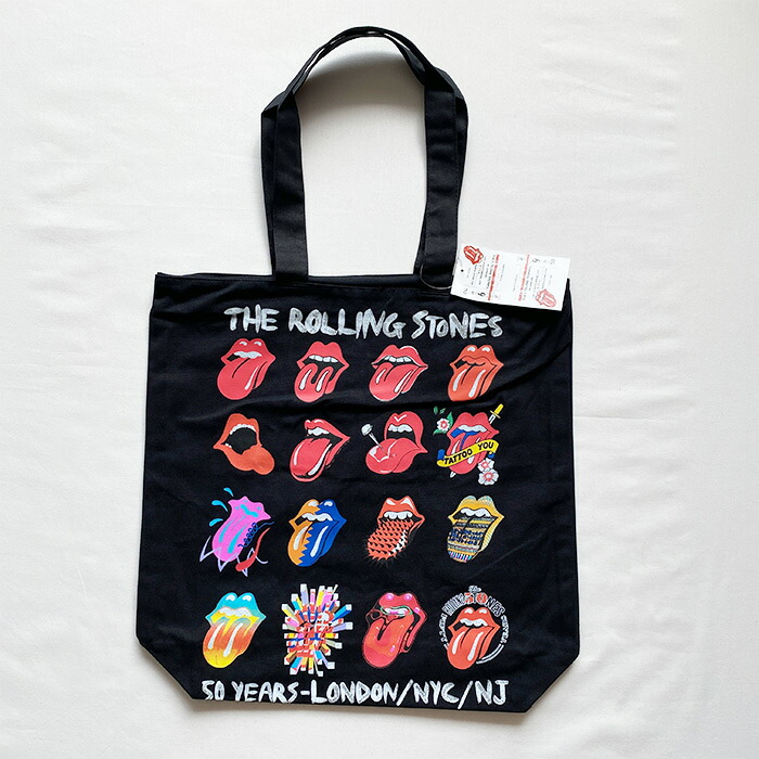 【楽天市場】The Rolling Stones ローリング・ストーンズ ベロマーク ロゴ エコトート バッグ トートバッグ：Revivals