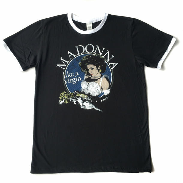 【楽天市場】ロックTシャツ バンドTシャツ MADONNA マドンナ like a ...