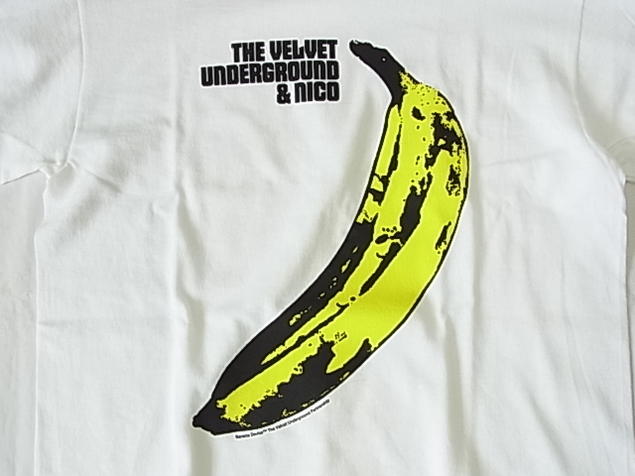 楽天市場 ロックtシャツ バンドtシャツ Velvet Underground And Nicoヴェルヴェットアンダーグランド 70 S Rock バナナt ホワイト アンディウォーホル おすすめ 人気 白t Revivals Gallery