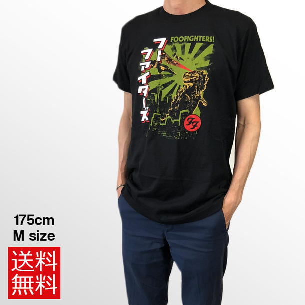 楽天市場 Foo Fighters フー ファイタァーズ Tシャツ カタカナ 怪獣 夏フェス Tシャツ Rock メンズ レディース バンドｔ 正規品 ロックtシャツ バンドtシャツ Revivals Gallery