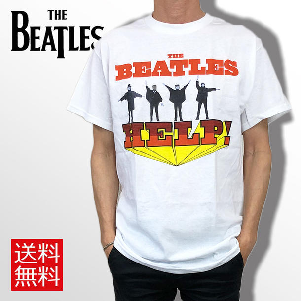 楽天市場 ロックtシャツ バンドtシャツ The Beatles ビートルズ Tシャツ Help ヘルプ ジョン レノン ポールマッカートニー ジョージ ハリスン リンゴ スター 60年代 ロックt バンドt Revivals Gallery