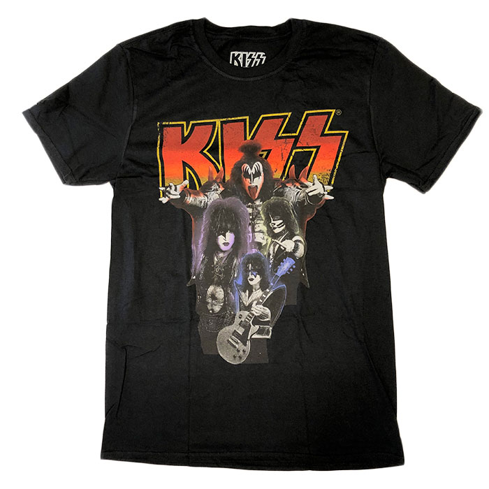 KISS メンバー Tシャツ 黒 楽天市場】KISS APPAREL kiss Tシャツ メンズ キッス 半袖