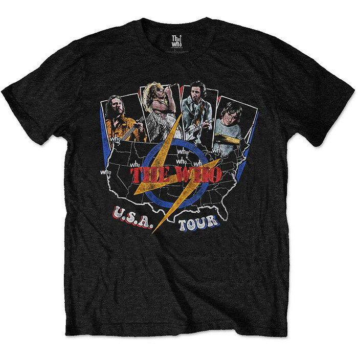 楽天市場】the WHO ザ・フー LONG ROCK LIVE ホワイト Tシャツ