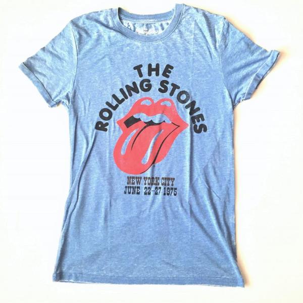 rolling stones 1975 tour t shirt