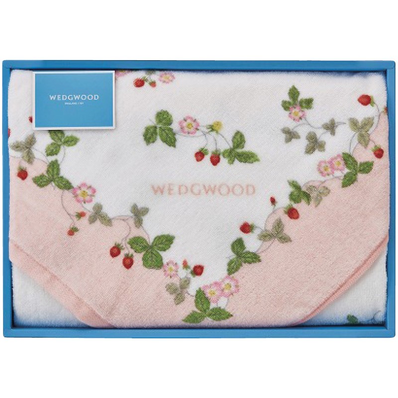  ワイルドストロベリータオルケット、バスタオル、ピロケース WEDGWOOD ワイルドストロベリータオルケット、バスタオル