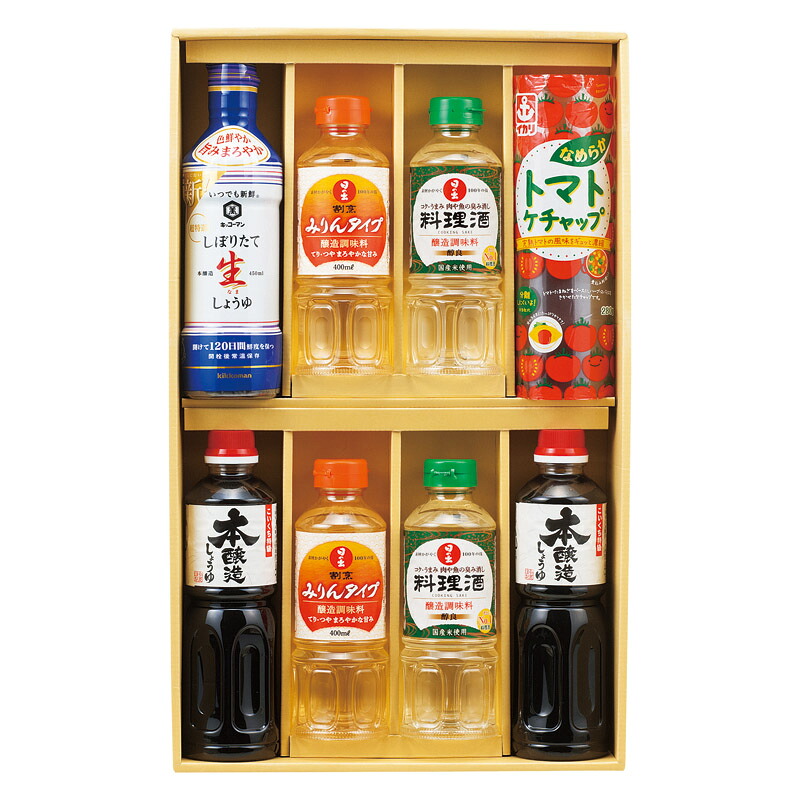 キッコーマン＆調味料バラエティセット KSM-50N (-L1067-069-) | 内祝い ギフト 出産内祝い 引き出物 結婚内祝い 快気祝い お返し 志