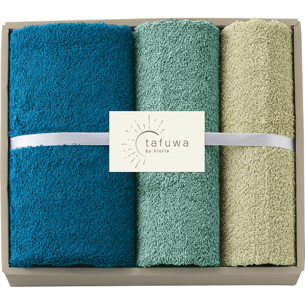 tafuwa ミニバス･フェイスタオルセット ブルー (個別送料込み価格) (-0098-079-) | 内祝い ギフト 出産内祝い 引き出物 結婚内祝い 快気祝い お返し 志