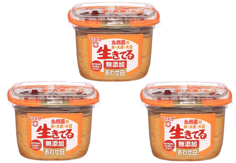 楽天市場】【宅配便送料無料】 フンドーキン 生きてる 無添加あわせ白（味噌） 750ｇ×3個 フンドーキン醤油 白味噌 みそ 九州産 国産 :  食べもんぢから。